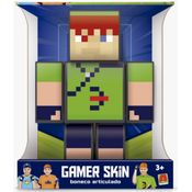 BONECO FAMILIA ARQUEIRA - ROBIN HOOD  25 CM - MINECRAFT - ALGAZARRA