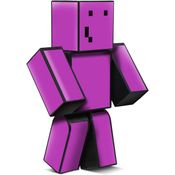 BONECO PEQUENO MELZINHA 25 CM - MINECRAFT - ALGAZARRA
