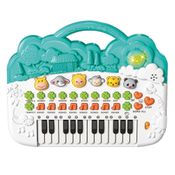 BRINQUEDO EDUCATIVO MUSICAL TECLADO ANIMAIS - DM BRASIL