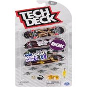 TECH DECK- KIT 4 SKATE DE DEDO ULTRA - SUNNY