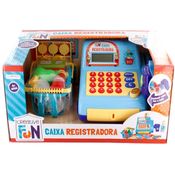 CREATIVE FUN CAIXA REGISTRADORA AZUL - MULTILASER