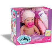 BONECA BABYS BY BAMBOLA BANHO BAMBOLA - 863
