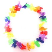 Kit com 12 colares Havaianos de Carnaval Infantil e Adulto -