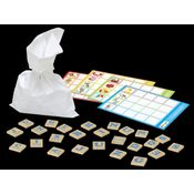 BINGO DAS LETRAS JOGO EDUCATIVO 90 PEÇAS