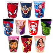 10 Copos 320ml para Base de Ovo de Páscoa Caseiro Infantil Personagens e Super Heróis