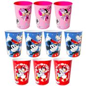 10 Copos Minnie e Mickey para Base de Ovo de Páscoa e Lembrança de Festa Infantil