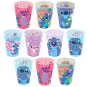 10 Copos 320ml para Base de Ovo de Páscoa e Kit de Chocolates Estampa do Stitch