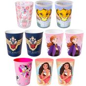 10 Copos 320ml para Base de Ovo de Páscoa Caseiro Infantil Heroínas Meninas