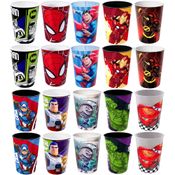 20 Copos 320ml para Base de Ovo de Páscoa Caseiros Personagens Super Heróis Infantil