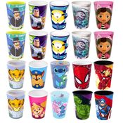 20 Copos 320ml para Base de Ovo de Páscoa Caseiro Personagens Meninos e Meninas