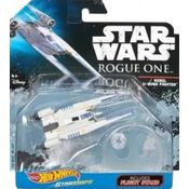 *Embalagem danificada* Hot Wheels Star Wars - Rogue One Rebel U-Wing Fighter
