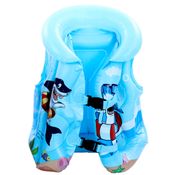 Colete Infantil Tamanho M Boiar Flutuar na Piscina Azul