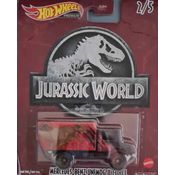 *Embalagem danificada* Hot Wheels Pop Culture Jurassic World - Mercedes-Benz Unimog U 1300 L