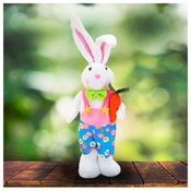 Coelho De Páscoa Decoração Enfeite Coelhinho 48cm