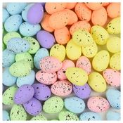 Enfeite Decorativo Ovo De Páscoa 12 Unidades Com Haste