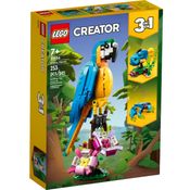 Blocos De Montar Lego Creator Papagaio Exótico 3 Em 1 31136