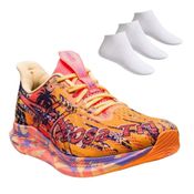 Kit Tênis Asics Noosa Tri 14 Feminino + 3 Pares de Meias