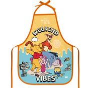 Avental Escolar Infantil Estampado 39x49 cm - DAC -  POOH