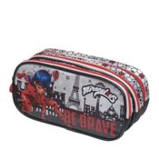 Estojo Triplo Miraculous Ladybug Be Brave -  Pacific