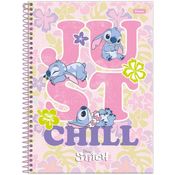 Caderno Stitch Espiral 1 Materias 80 Folhas Stitch Foroni