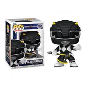 Boneco Funko Pop! Power Rangers - Ranger Preto - 30 Aniversario #1371