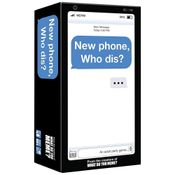 New Phone, Who Dis Jogo de Mensagens de Texto OffLine em Inglês para Maiores de 17 Anos, WHAT DO YOU MEME NPWD411, Preto