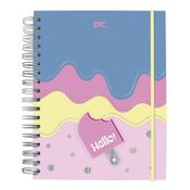 Mini Caderno Smart Elastico Hello Espiral Versátil Dac 80f