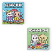 Combo Cute & Comfy Colorir Fofo - Kit com 2 Livros de Colorir Adulto