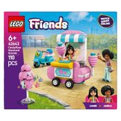 LEGO Friends Barraca de Algodão Doce e Motocicleta 110 Peças - 42643