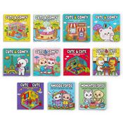 Combo Coloring Book for Adults - Kit com 11 Livros de Colorir Adulto