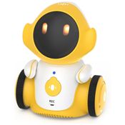 Brinquedo Robô Inteligente e Recarregável, Canta, Dança, Grava e Repete para Crianças de 6 Anos ou Mais, GILOBABY, Amarelo