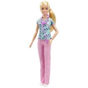 Boneca Barbie Profissões - Enfermeira - Mattel DVF50/GTW39