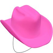 Chapéu Boiadeira Rosa Cowboy serve em Adultos e crianças Festa Junina