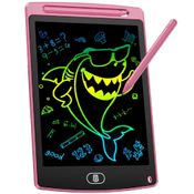 Tablet Infantil Lousa Mágica Digital Desenho Colorido 10 Pol