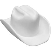 Chapéu Cowboy Branco de Festa Junina com Elástico Infantil - 1 Unidade