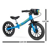Bicicleta - Balance Bike Equilíbrio - Masculina | Nathor