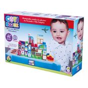 Mesa Didática Infantil Coti Block 40 Peças Cotiplás - 2354