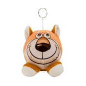 Chaveiro Caricatura Cachorro Akita Inu 12cm - Pelúcia - Tudo em Caixa
