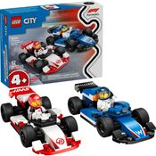 City Carros da Williams Racing e Haas F1 Lego 60464