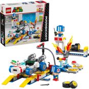 Nintendo Super Mario Kart Garagem Pit Stop Toad Lego 72035