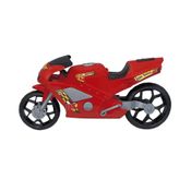 Super Moto 360 Vermelha Esportiva Brinquedo Infantil 39cm
