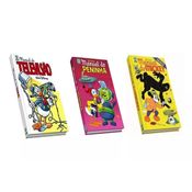 "Kit Manual da Televisão & Manual do Peninha & Manual do Mickey Walt Disney Edição de Colecionador Edi. Abril Capa Dura"
