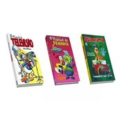 "Kit Manual da Televisão & Manual do Peninha & Manual do Automóvel Autorama Walt Disney Edição de Colecionador Capa Dura"