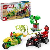 LEGO Marvel Spidey - Perseguição Com Veiculos de Dinossauro de Spin e Electro 124 Pcs = 11198