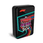 Conjunto de Cartas - F1 Turbo Atax - Mega Tin Five-Fold - Temporada 2024 - Topps