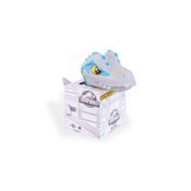Jurassic World - Dinossauro Mini Blue (cinza) Na Casinha - Pupee