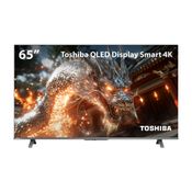 Smart TV QLED 65 4K Toshiba Google TV 4HDMI 2USB Wi-Fi TB061
