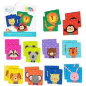 SUPER JOGO DA MEMÓRIA ANIMAIS BABEBI PEÇAS GRANDES