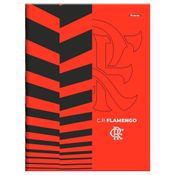 Kit 2 Cadernos Flamengo Brochurão 80fls Mengão Foroni