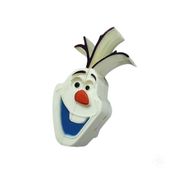 Porta Escova de Dente Plástico 3D Olaf Com Ventosa - Etitoys